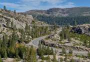 Donner Summit Bridge on Donner Pass road  Truckee, Nevada county, California